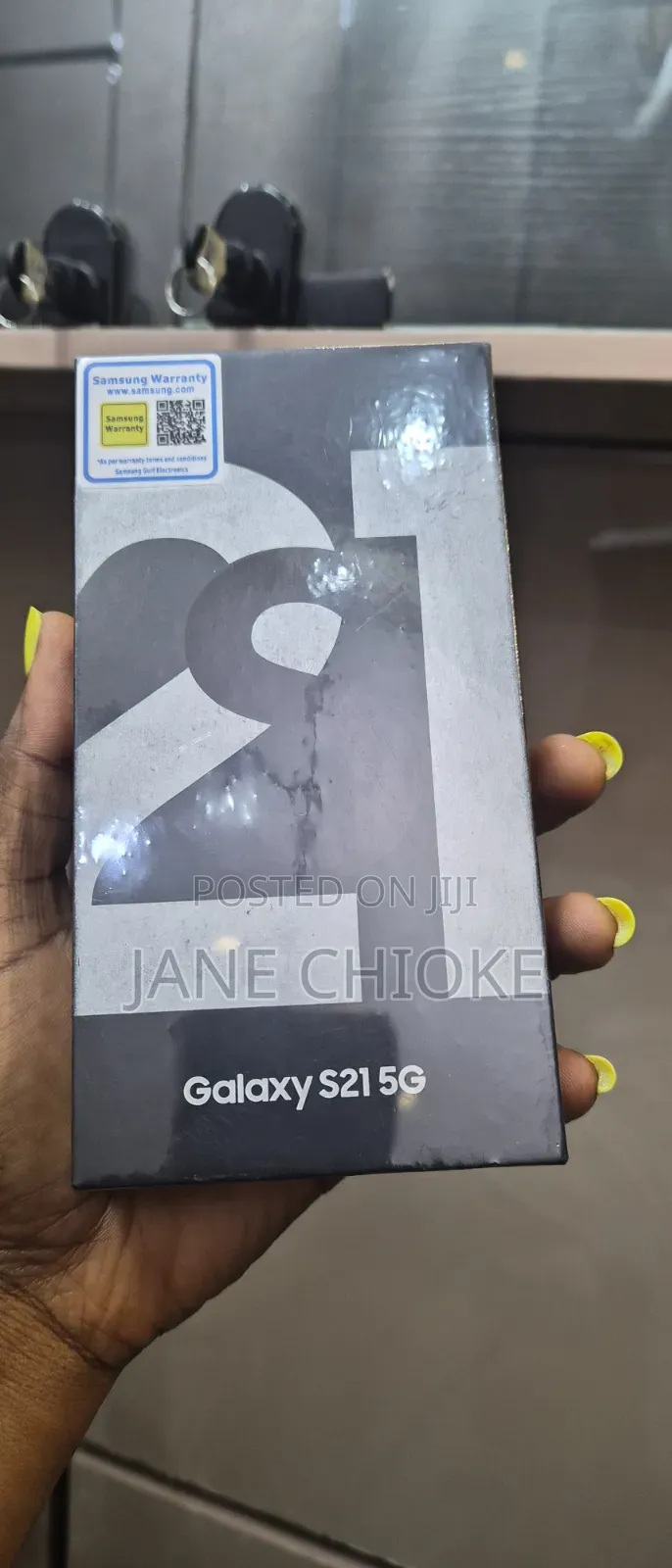 New Samsung Galaxy S21 5G 128 GB Black
