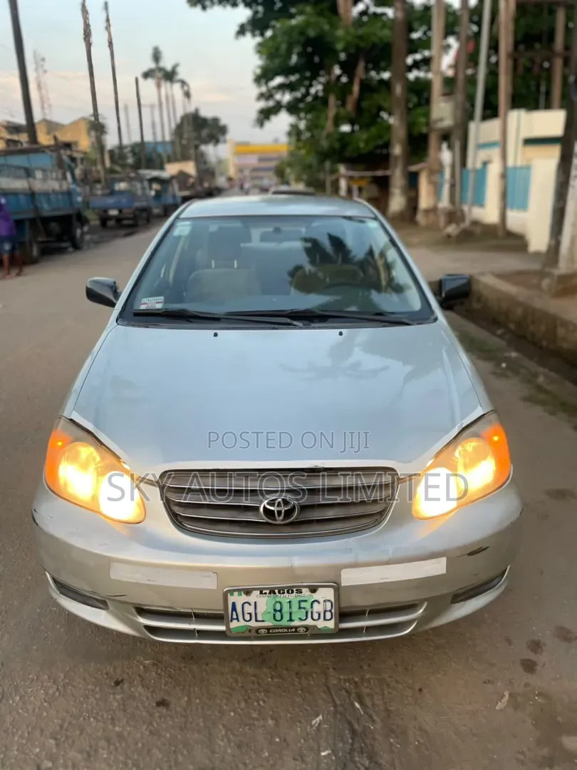 Toyota Corolla 2003 Silver