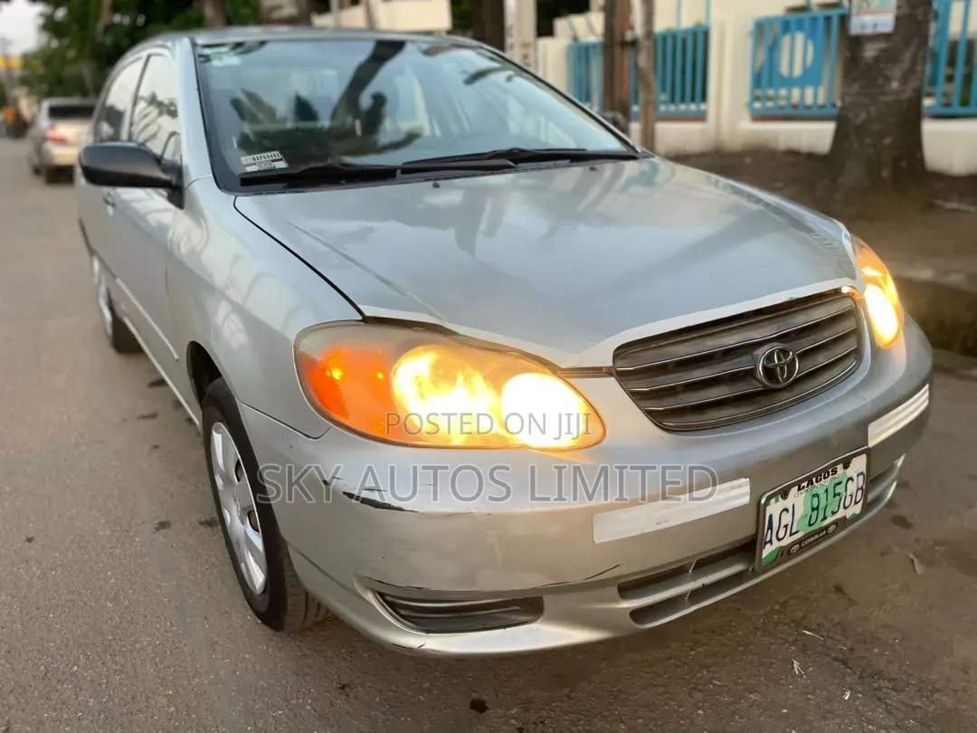 Toyota Corolla 2003 Silver