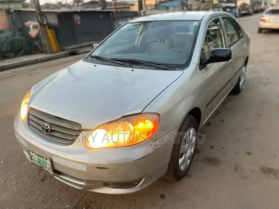 Toyota Corolla 2003 Silver