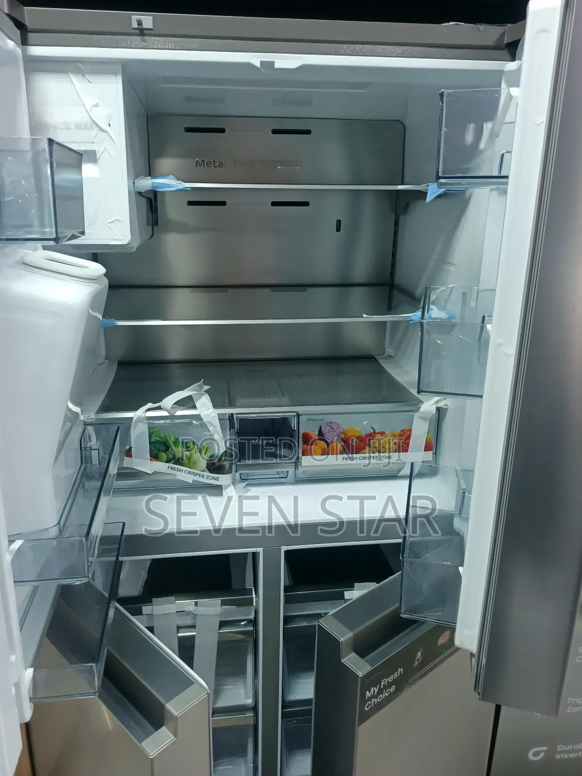 Hisense 4door Refrigerator 541Litres REF48WCS