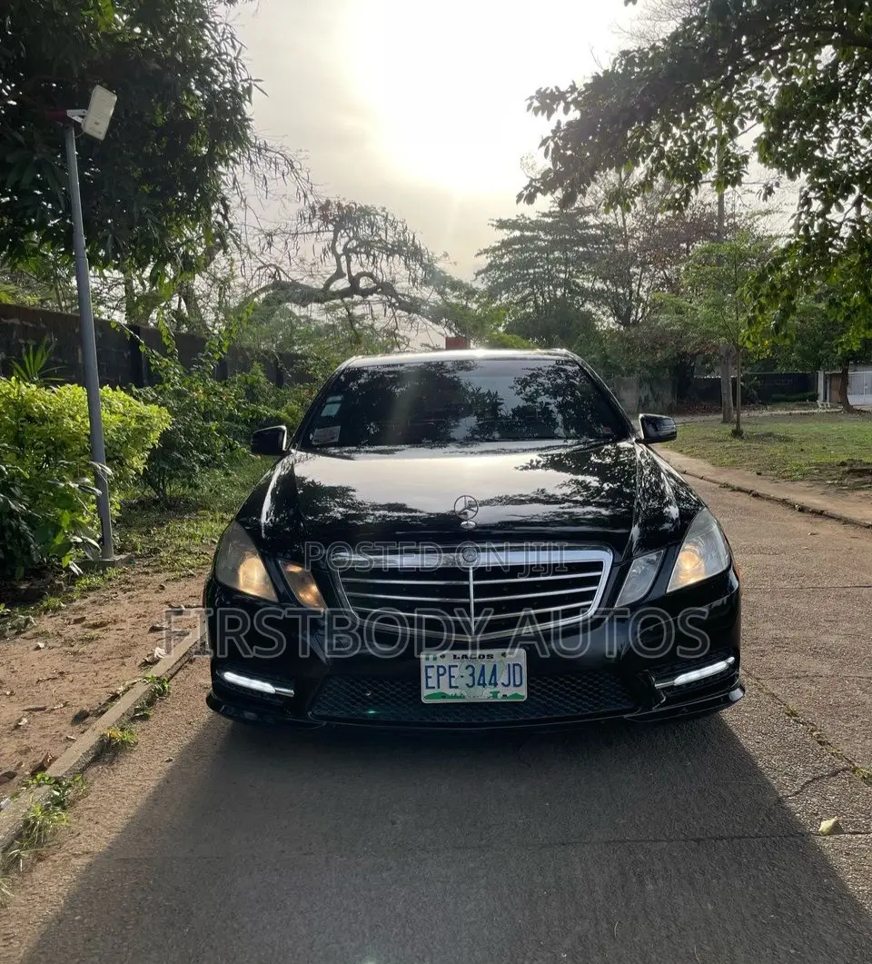 Mercedes-Benz E350 2010 Black