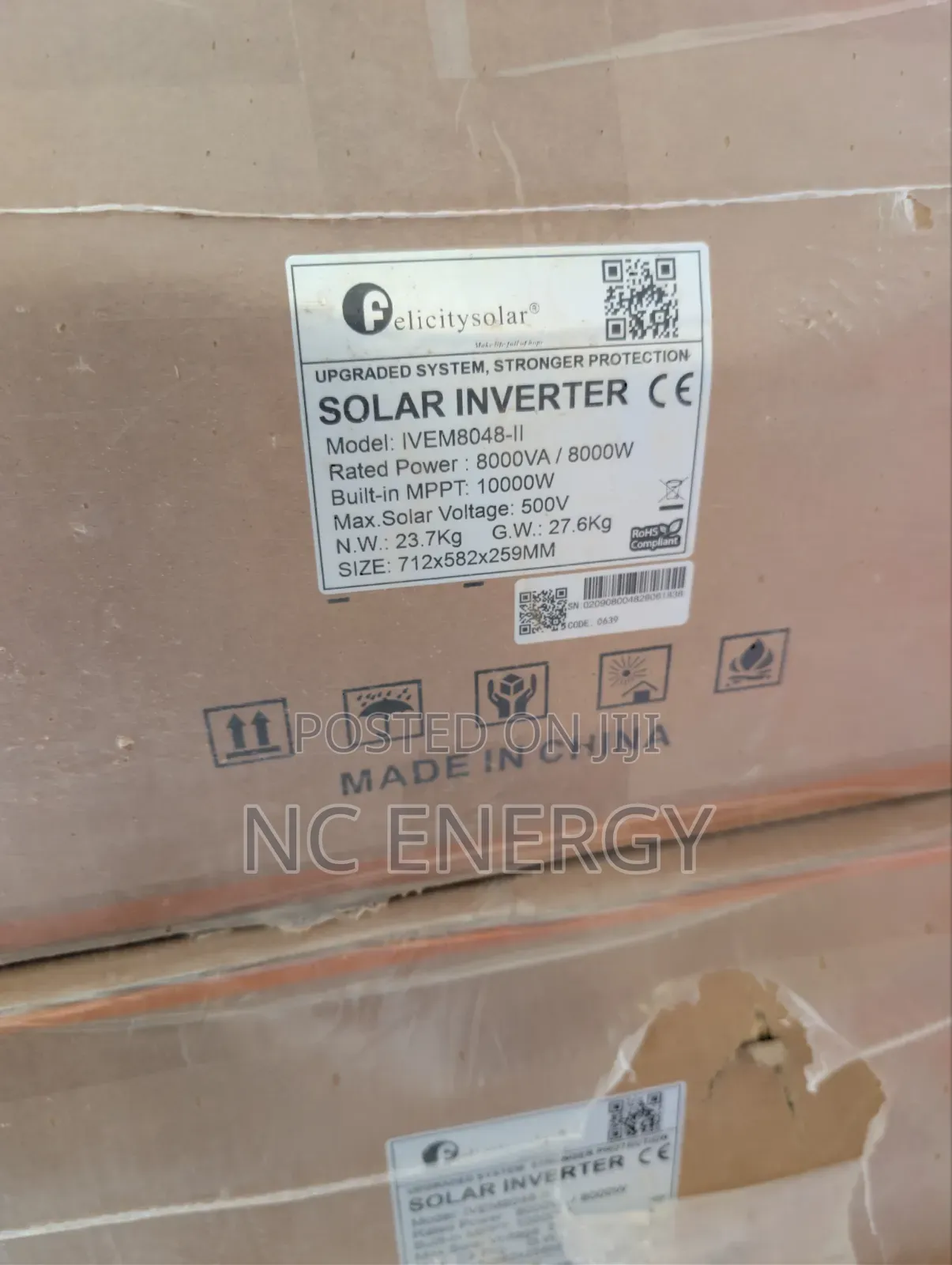 8000w Felicity Hybrid Inverter With WiFi