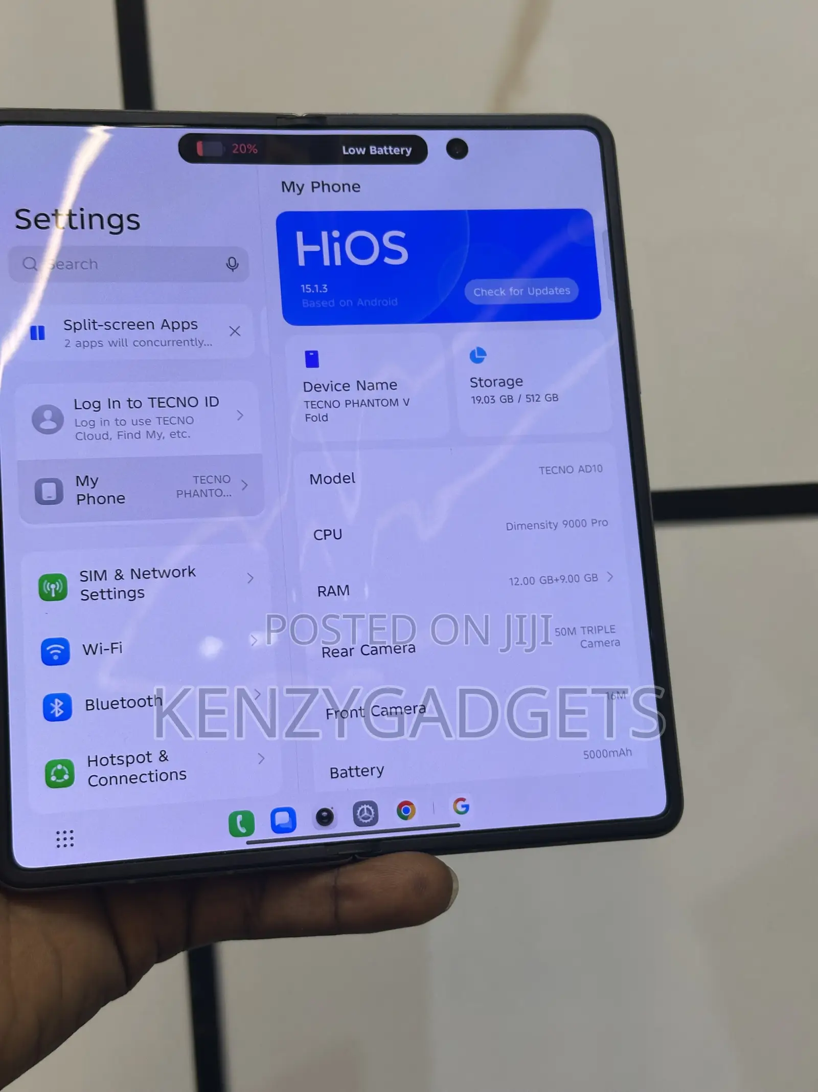 Tecno Phantom V Fold 512 GB