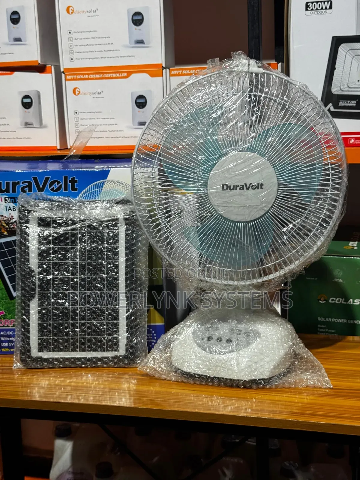 Duravolt 12-Inch Rechargeable Fan (3-in-1)