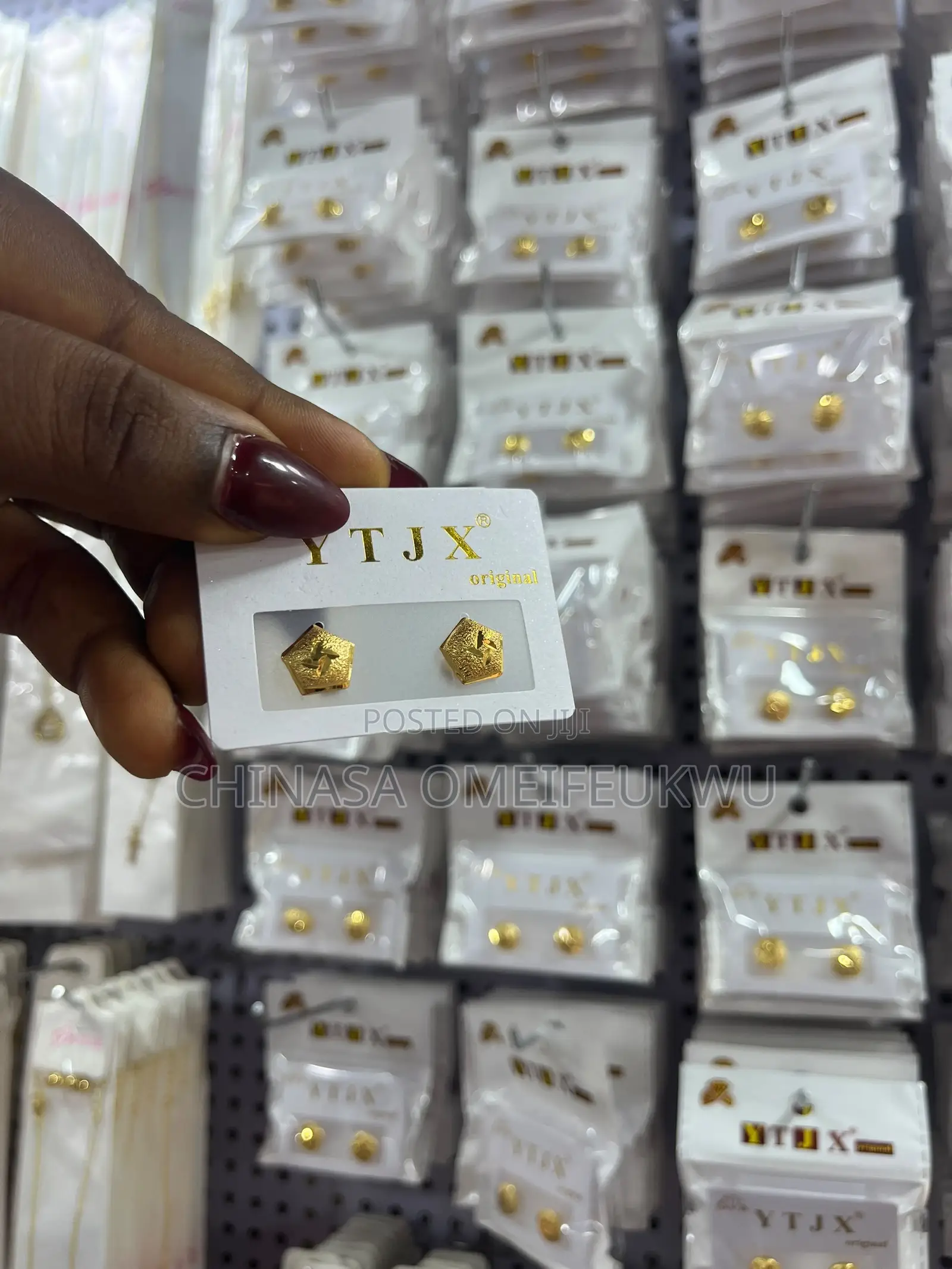 Non Tarnish Stud Earrings