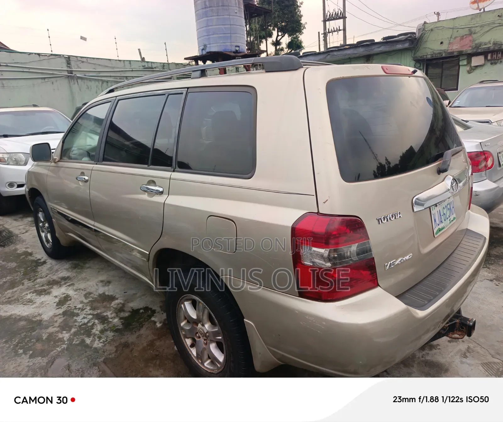 Toyota Highlander 2006 Gold