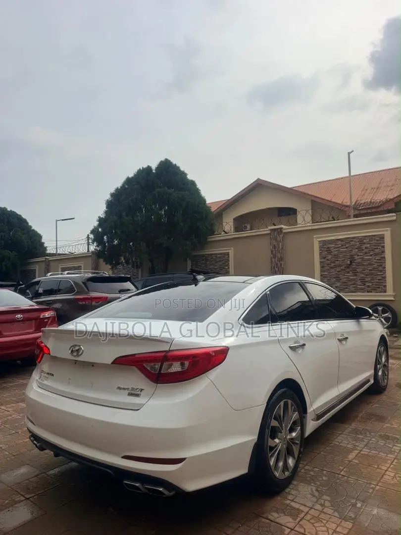 Hyundai Sonata Limited 2.0T 4dr Sedan (2.0L 4cyl Turbo 6A) 2015 White