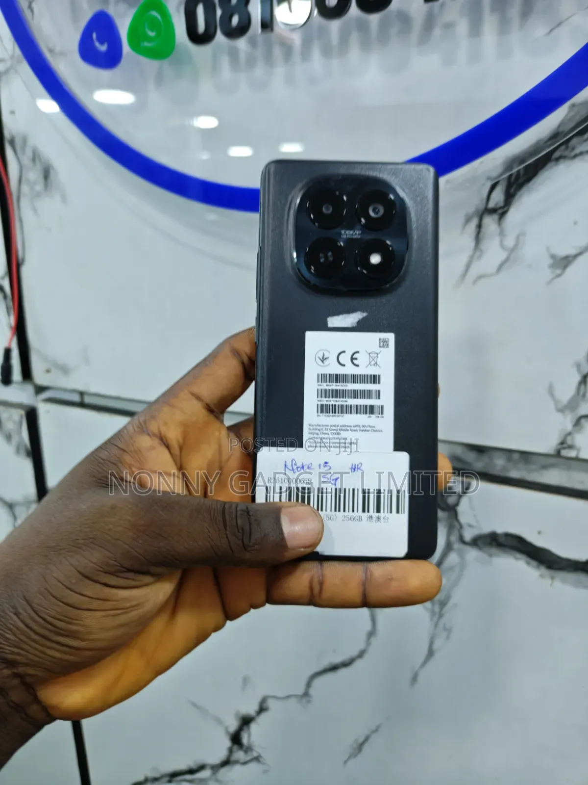 Xiaomi Redmi Note 15 256 GB Black