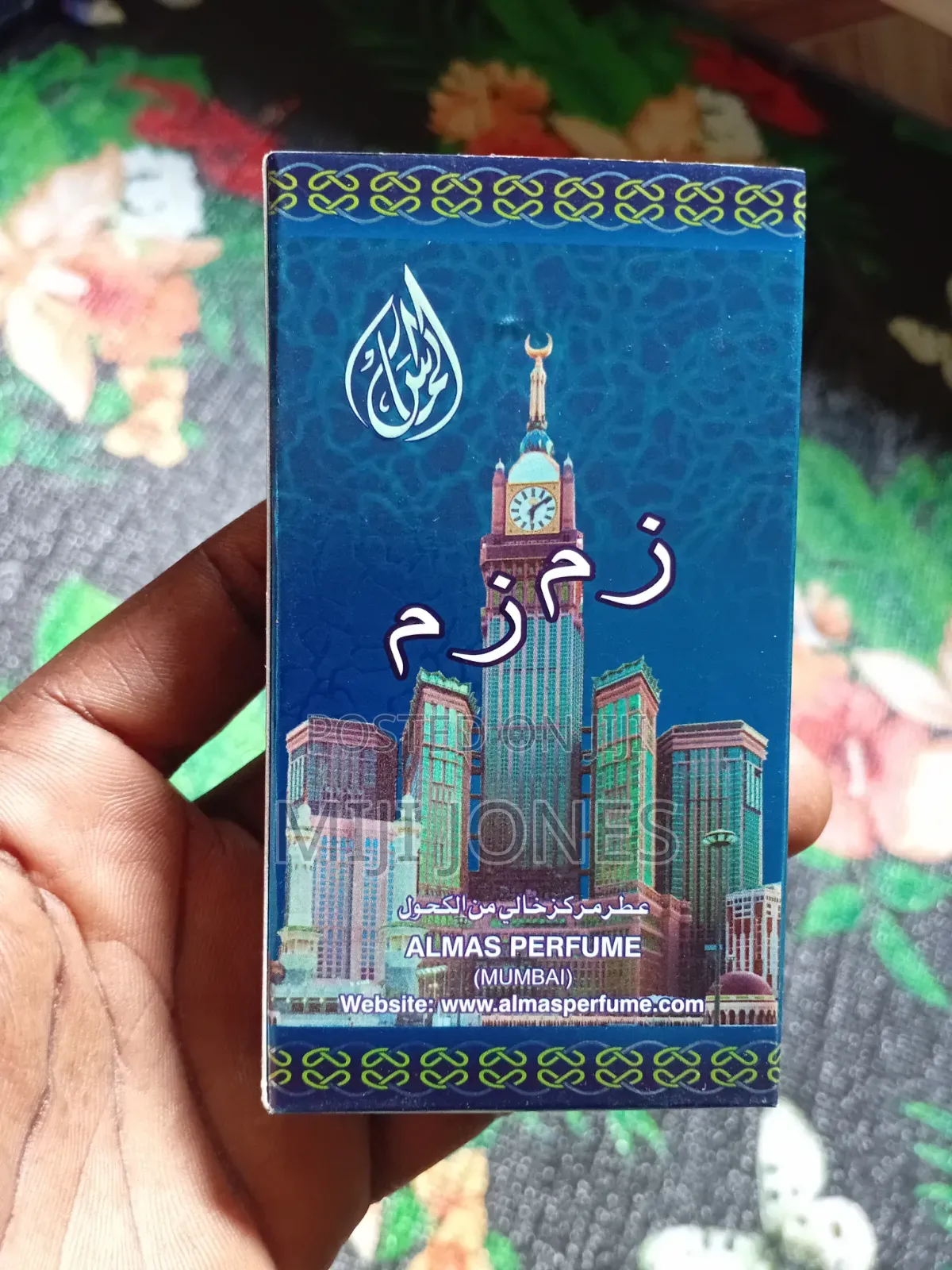 Almas Perfume 6ml Attar Roll-Ons: Zam Zam OR Oud Collection*