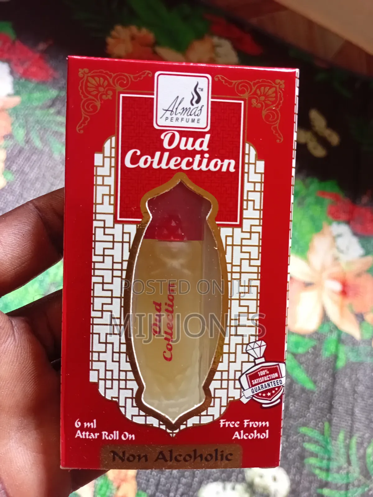 Almas Perfume 6ml Attar Roll-Ons: Zam Zam OR Oud Collection*