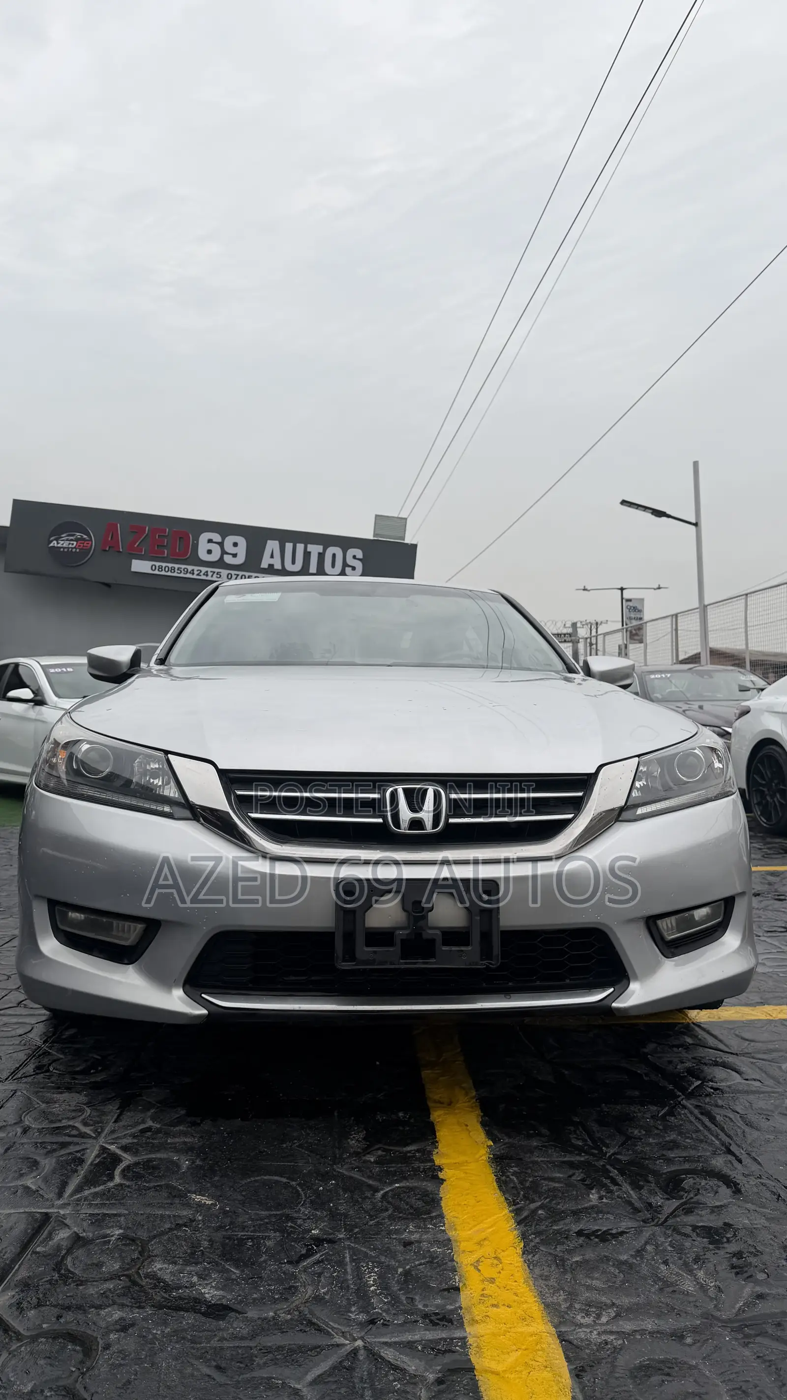 Honda Accord Sport 4dr Sedan (2.4L 4cyl 6M) 2014 Silver