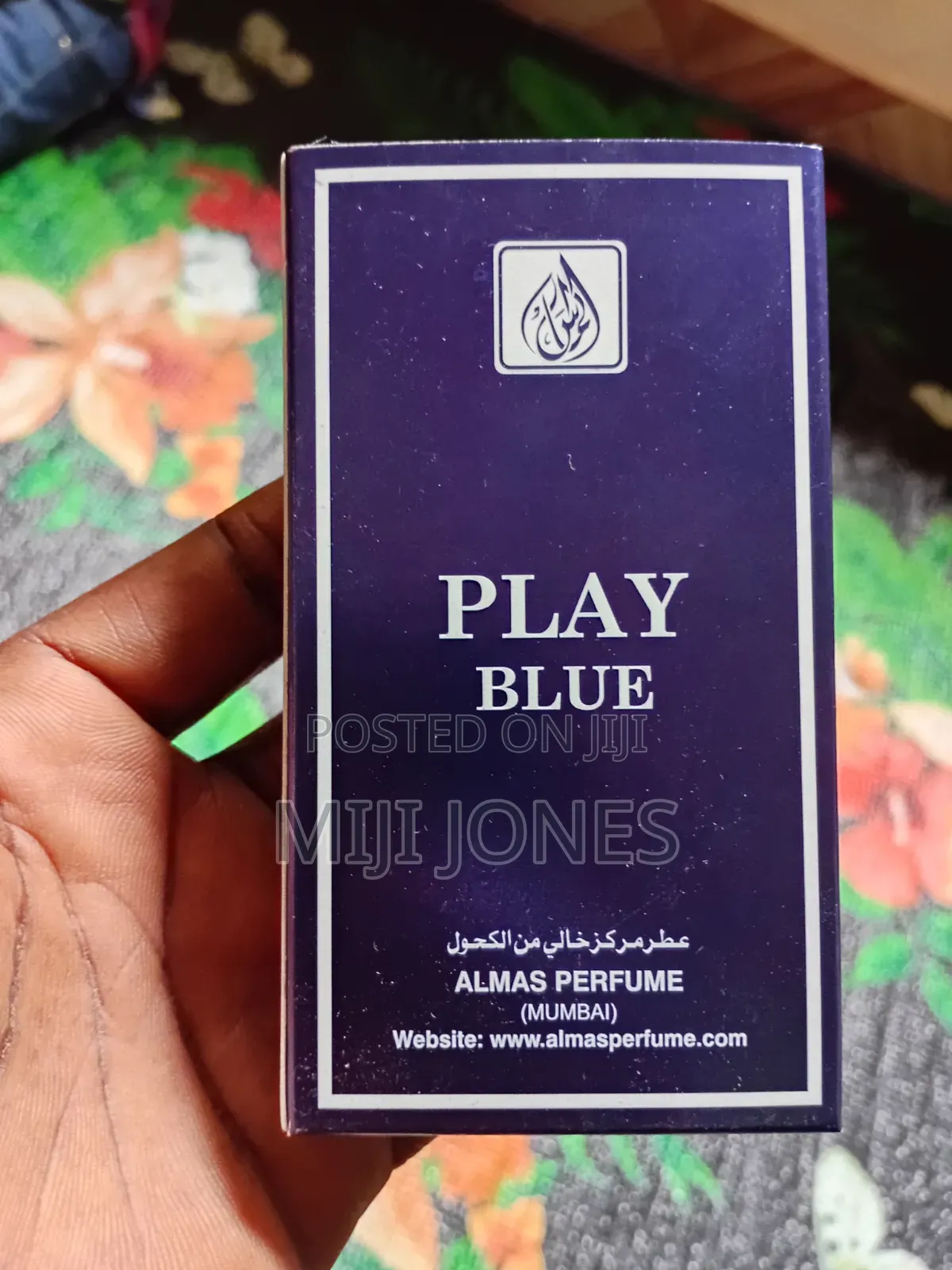 Almas Perfume Sport OR Play Blue 6ml Perfume Oil.