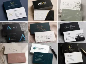 One-Sided Business Cards – Pack of 100 – Nsukka