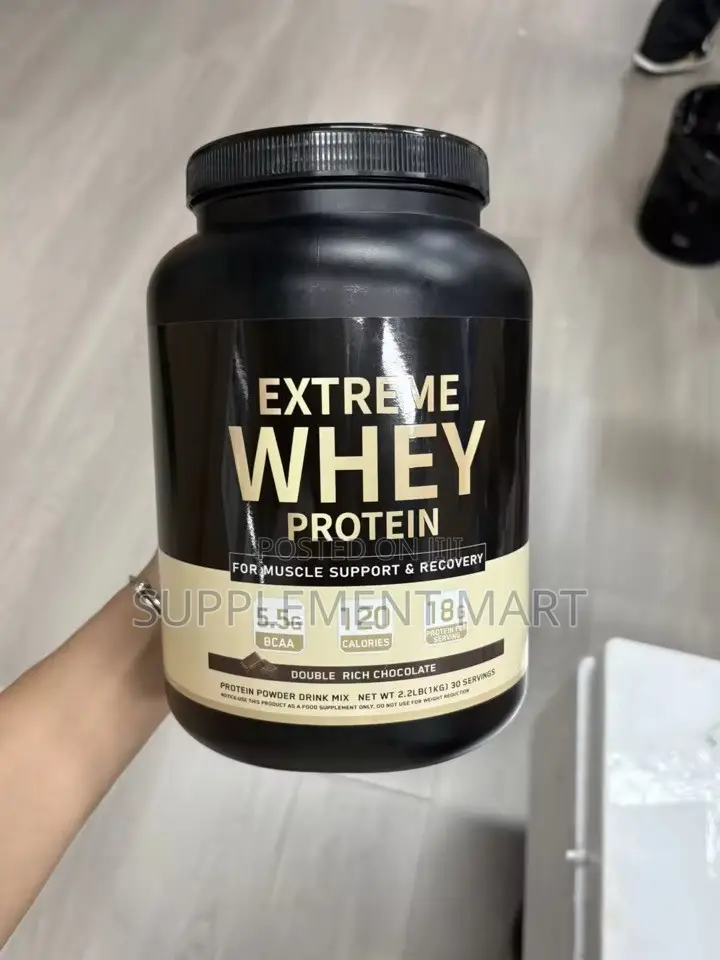 Whey Protein Powder 1kg (2.2lbs) - Free Delivery Within Lagos