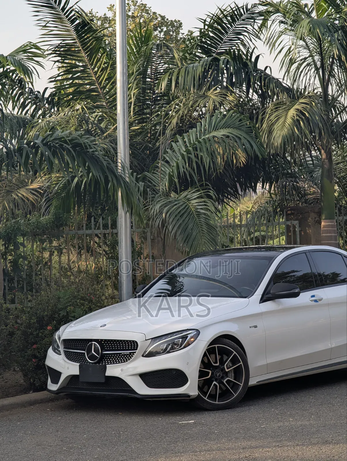 Mercedes-Benz C43 4Matic Sedan AWD (3.0L V6 9AM) 2017 White