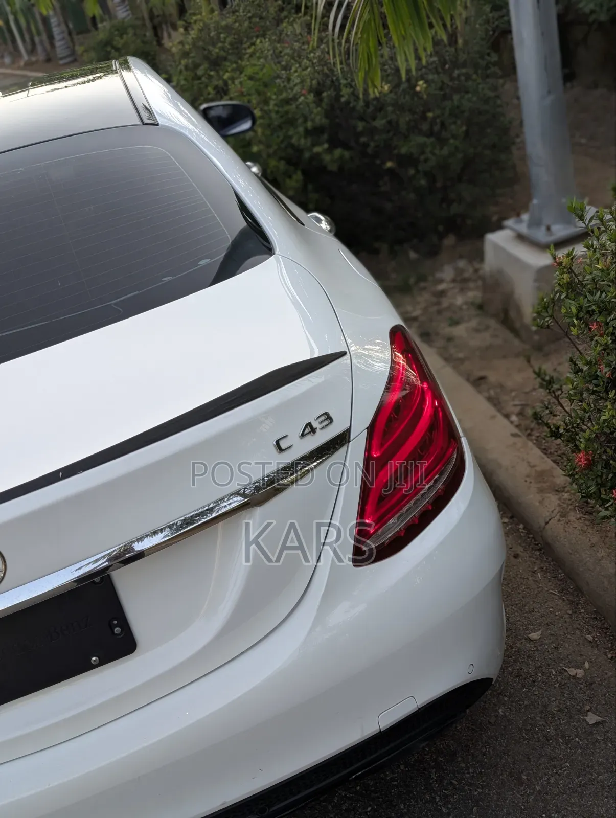 Mercedes-Benz C43 4Matic Sedan AWD (3.0L V6 9AM) 2017 White