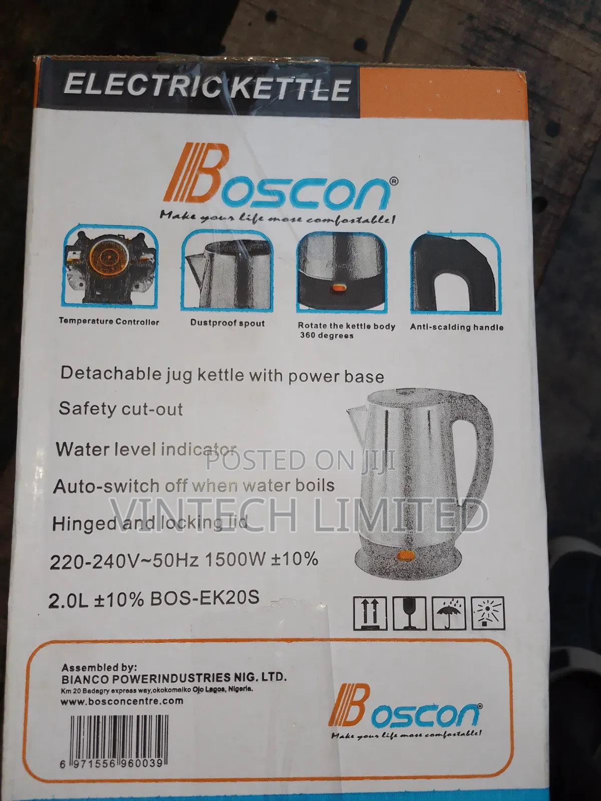 Boscon Electric Kettle