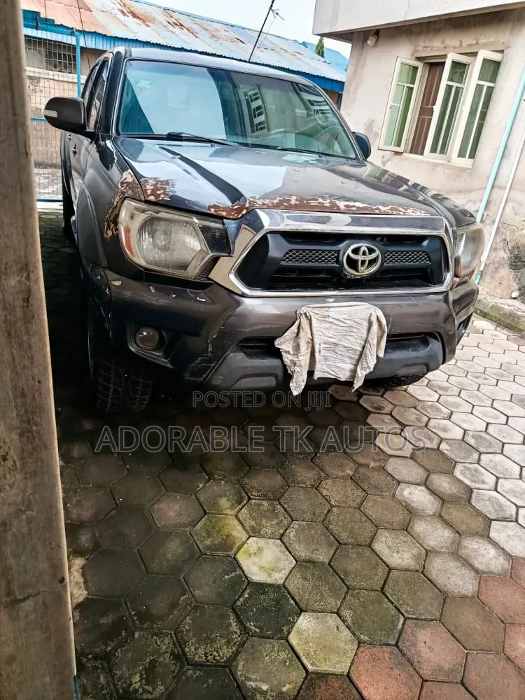 Toyota Tacoma V6 4dr Access Cab 4WD 6.1 ft. SB (4.0L 6cyl 5A) 2014 Gray