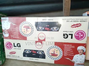 LG Table Gas Stove, Glass Top