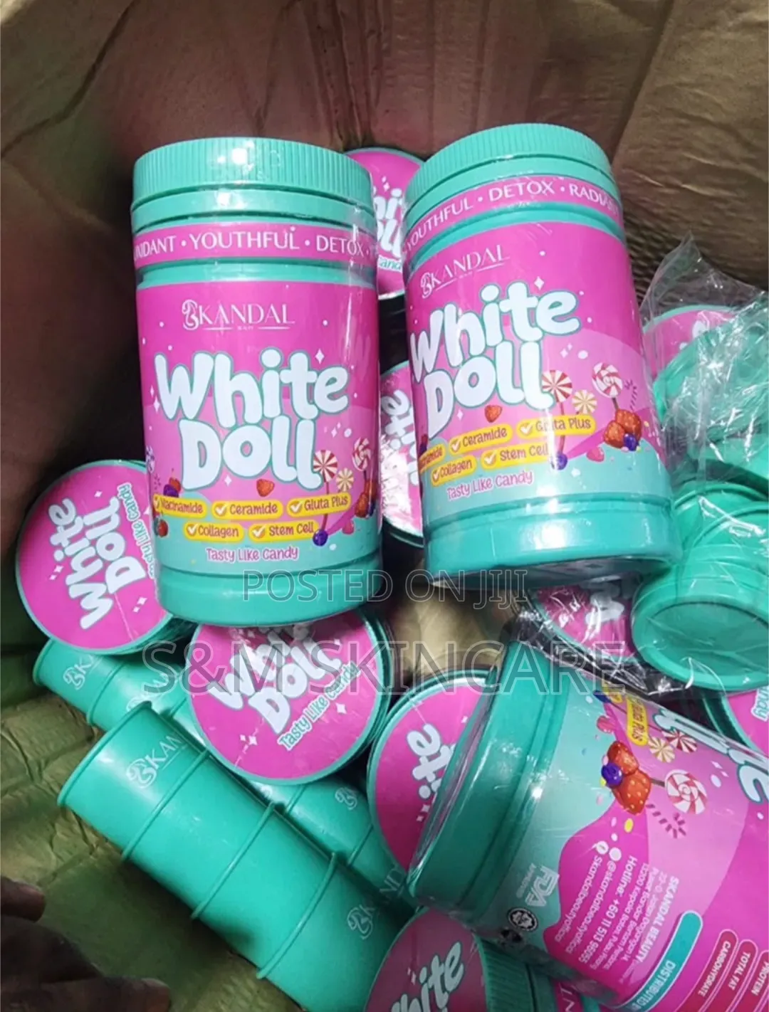 White Doll Beauty Supplement With Collagen, Niacinamide and Ceramide
