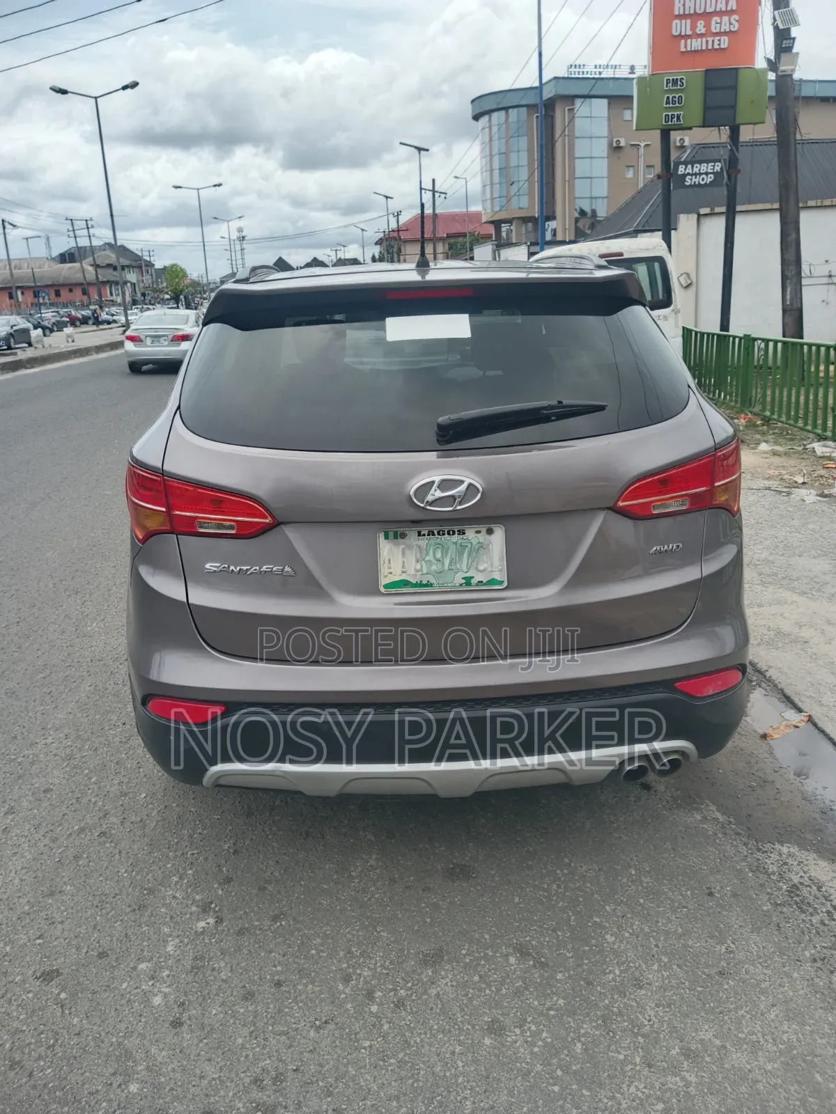 Hyundai Santa Fe Limited 2011 Gray
