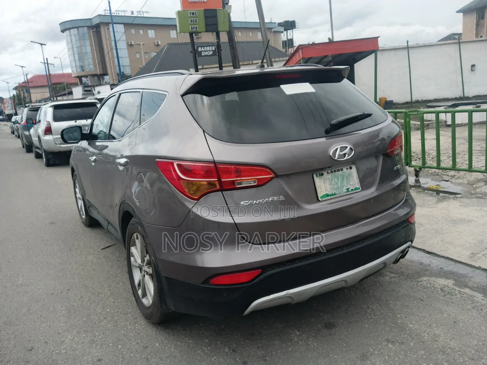 Hyundai Santa Fe Limited 2011 Gray