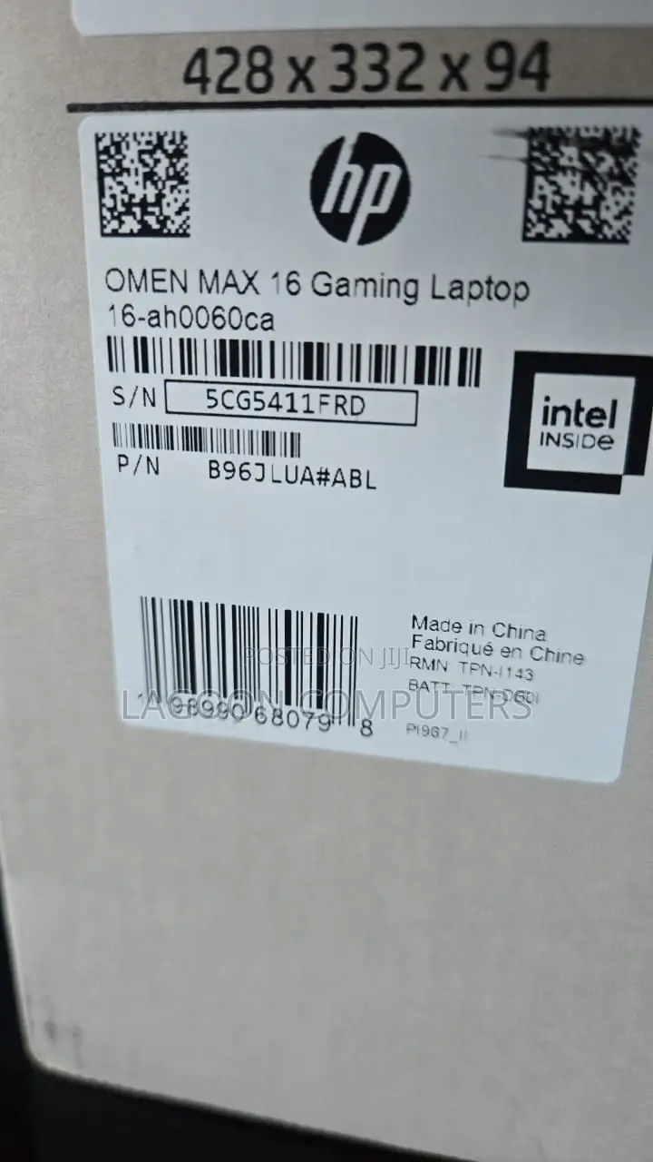 New Laptop HP Omen Max 16 64GB Intel Core Ultra 9 SSD 2T