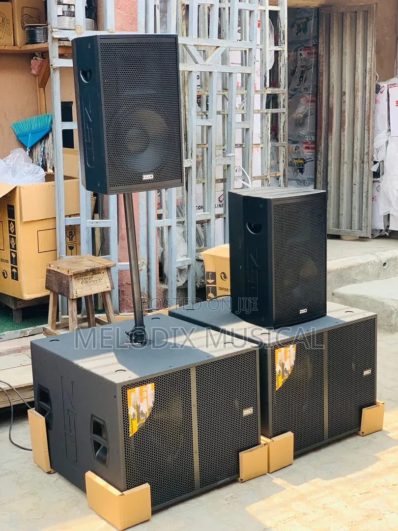 ZED 18" Single Subwoofer and 15" Single Speaker ( Pair)