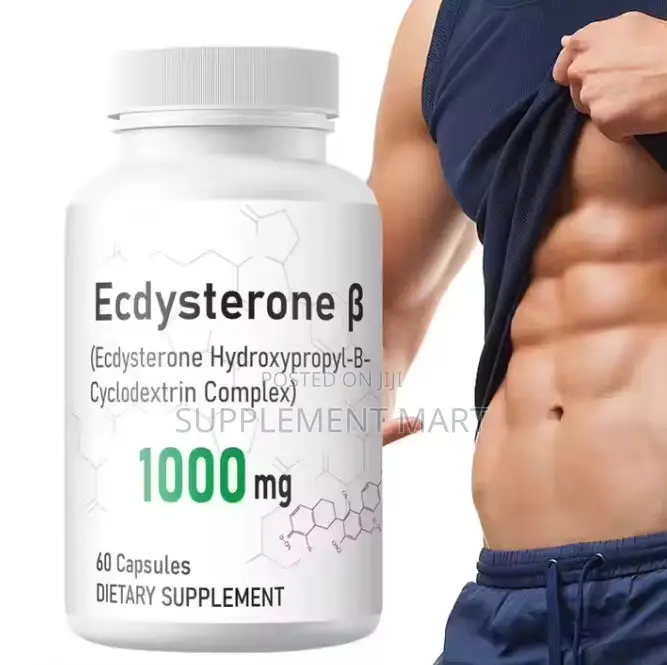 Ecdysterone 1000mg Capsules for Serious Muscle Building & Recovery