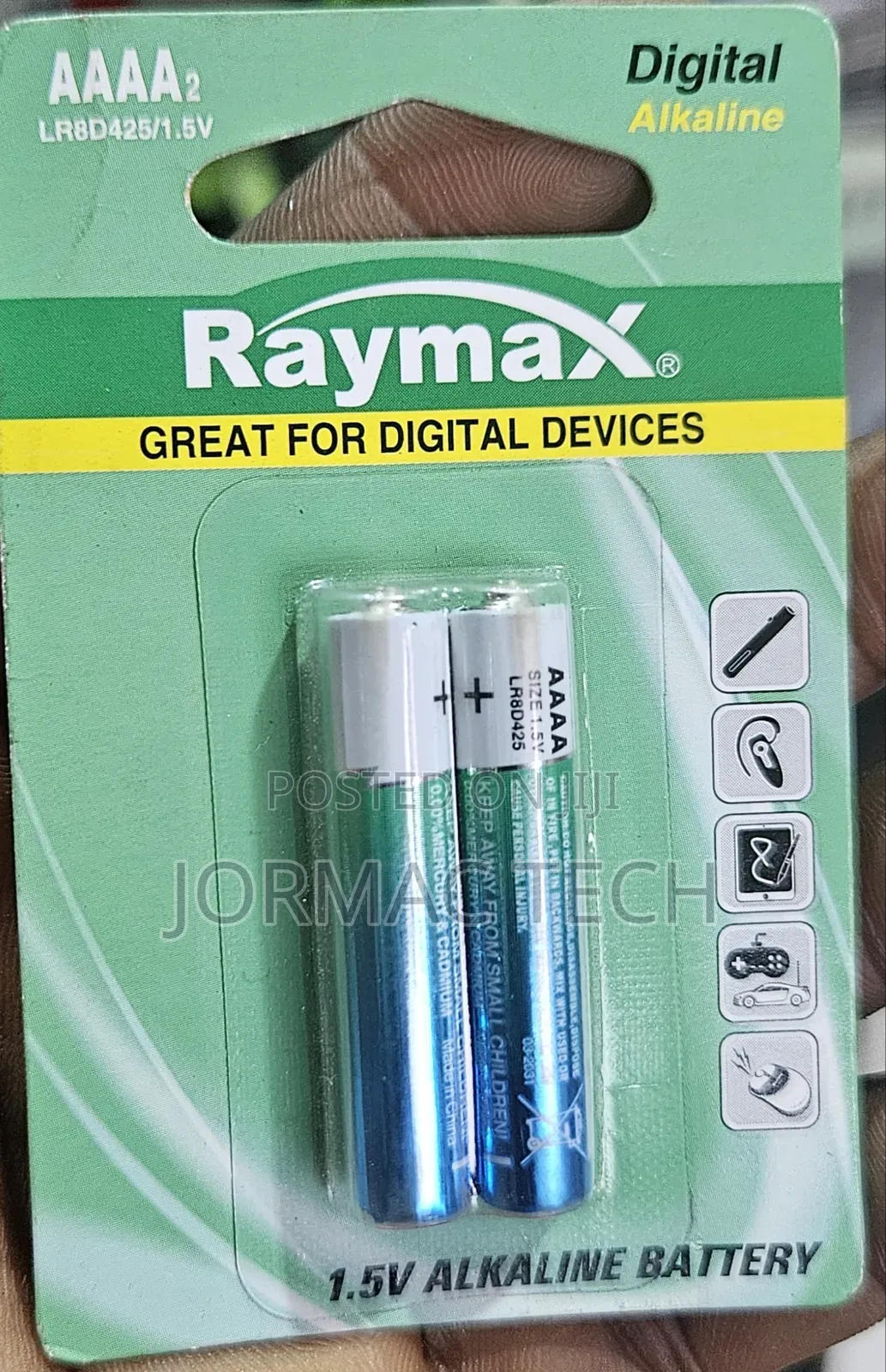 AAAA BATTERY RAYMAX LR8D425/1.5v Alkaline Battery