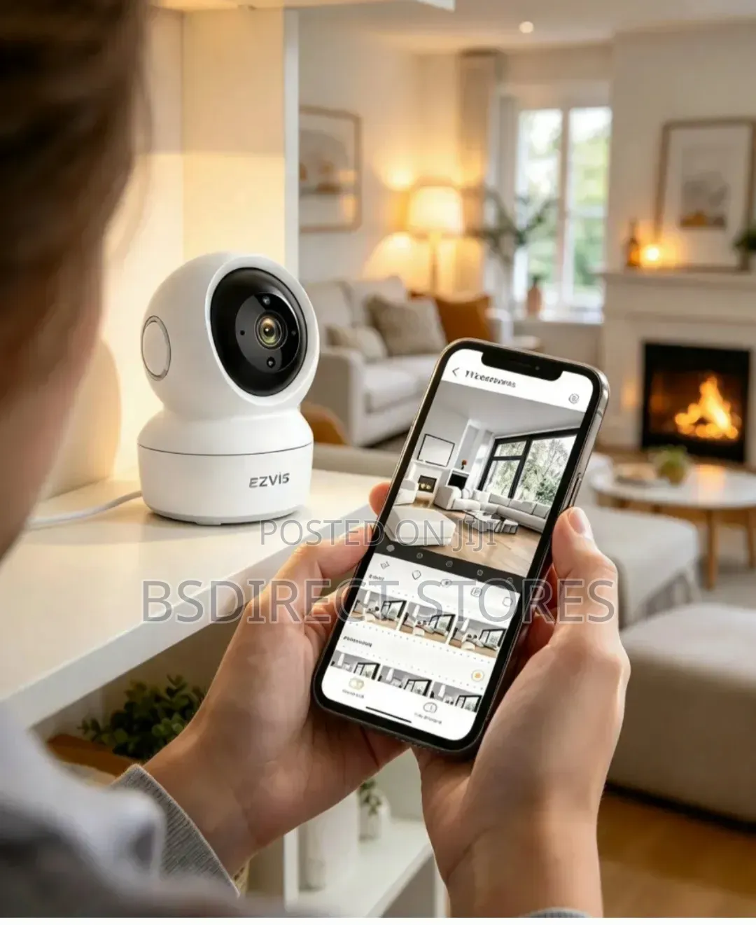 EZVIZ Advanced CCTV Camera With 360° View Motion Detection 2 Way Audio