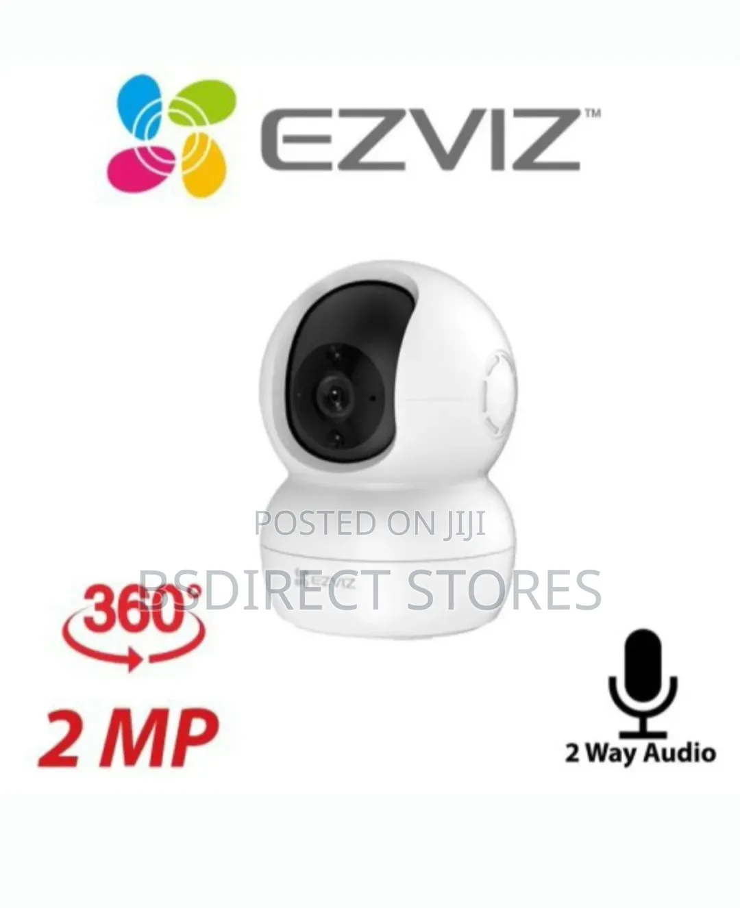 EZVIZ Advanced CCTV Camera With 360° View Motion Detection 2 Way Audio