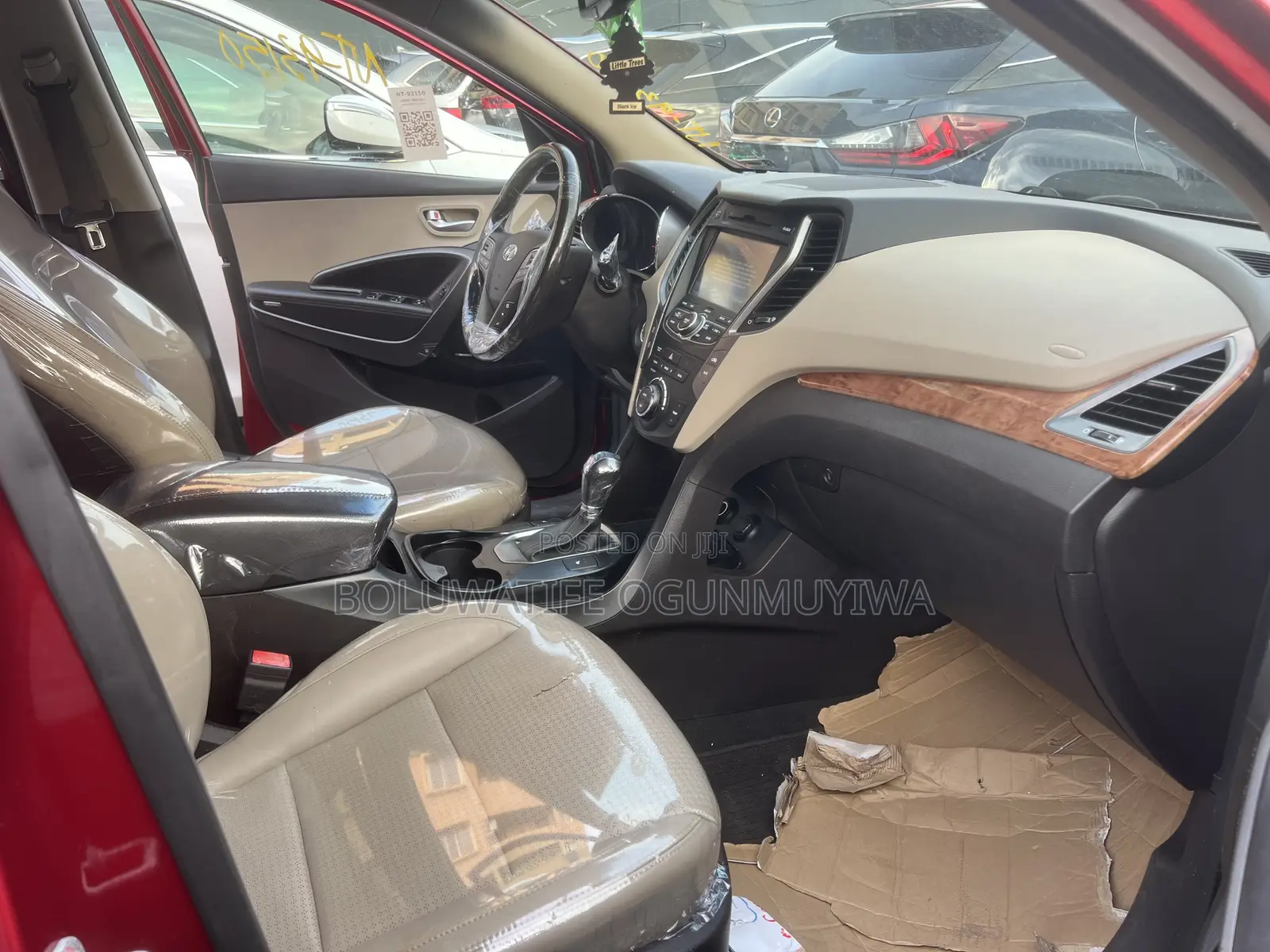 Hyundai Santa Fe 2015 Red