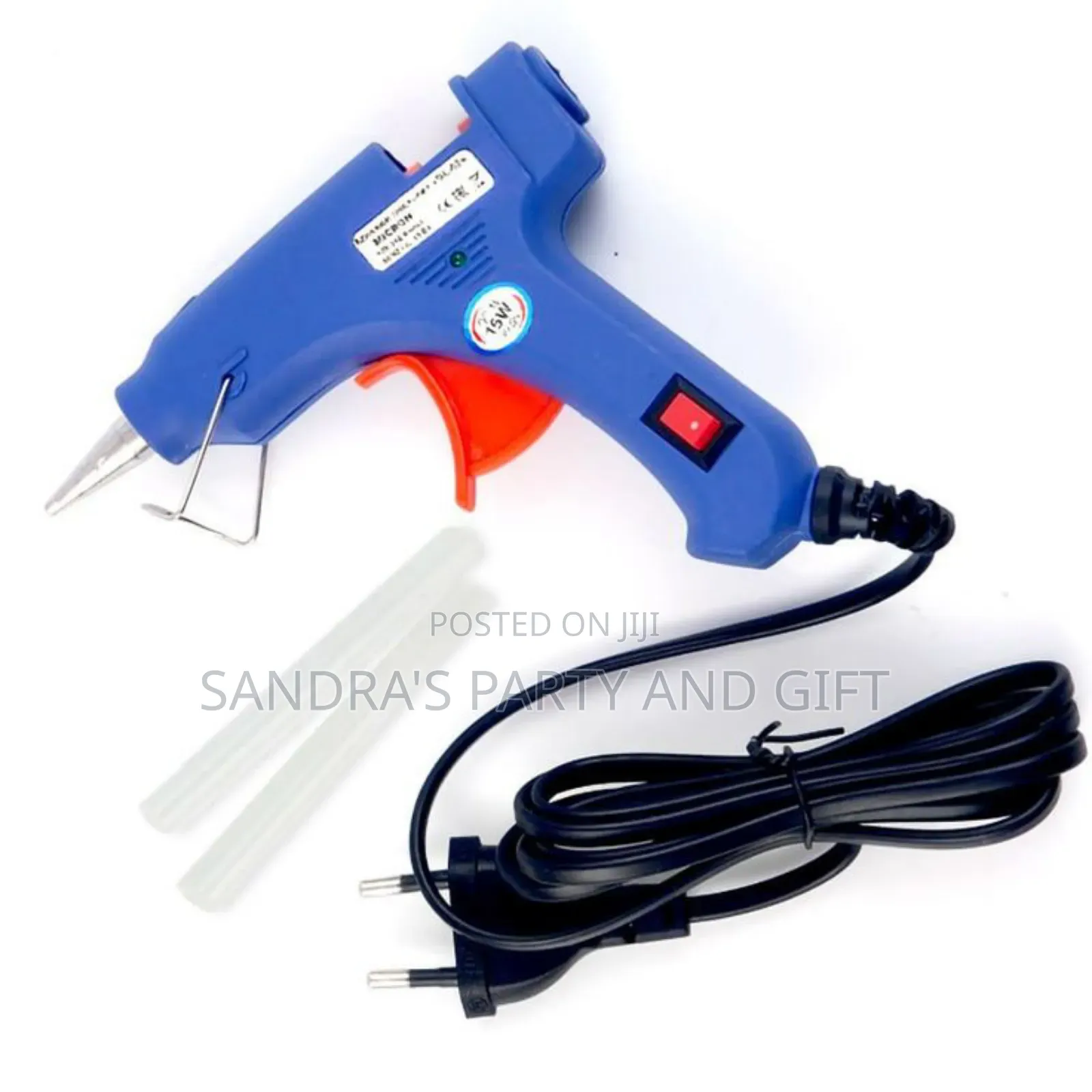Electric Hot Melt Glue Gun for Crafts and Decoration