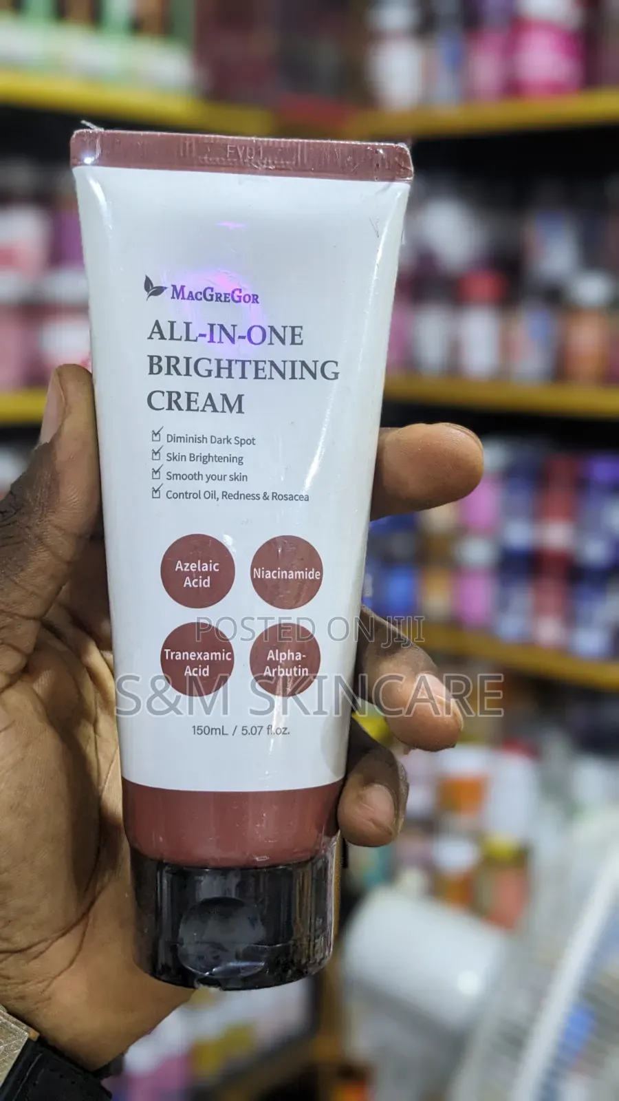 All-in-One Brightening Face Cream With Azelaic Acid and Niacinamide