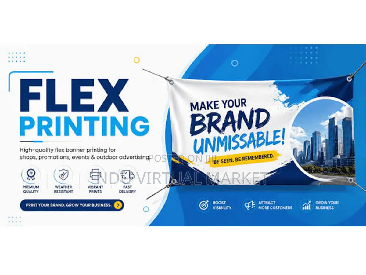 Flex Banner Medium (5ft X 3ft) – Nnewi