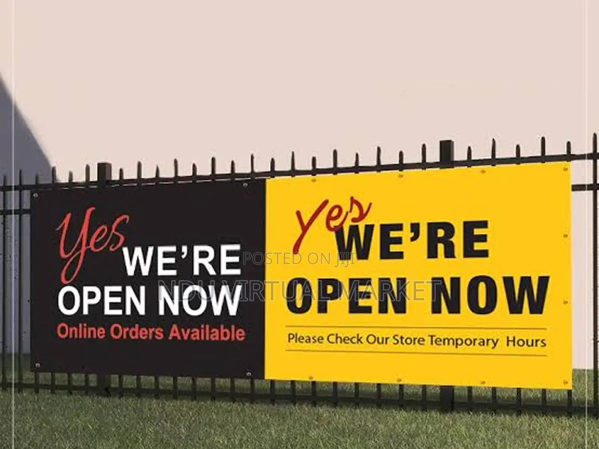 Flex Banner Medium (5ft X 3ft) – Nsukka