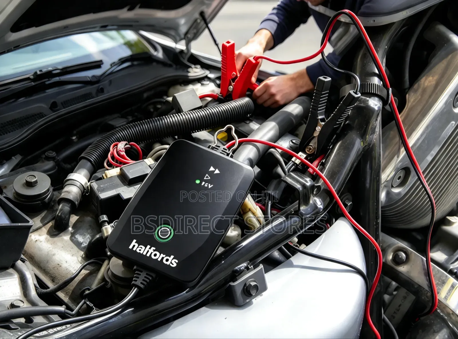 Halfords Car Battery Smart Advanced Charger for 12V Test & Analysis