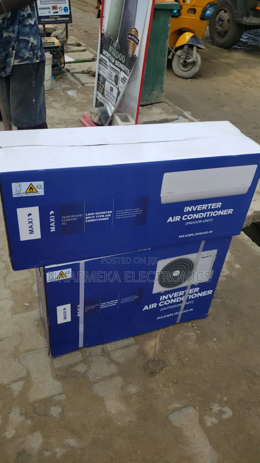 Maxi 1.5hp Inverter Split AC