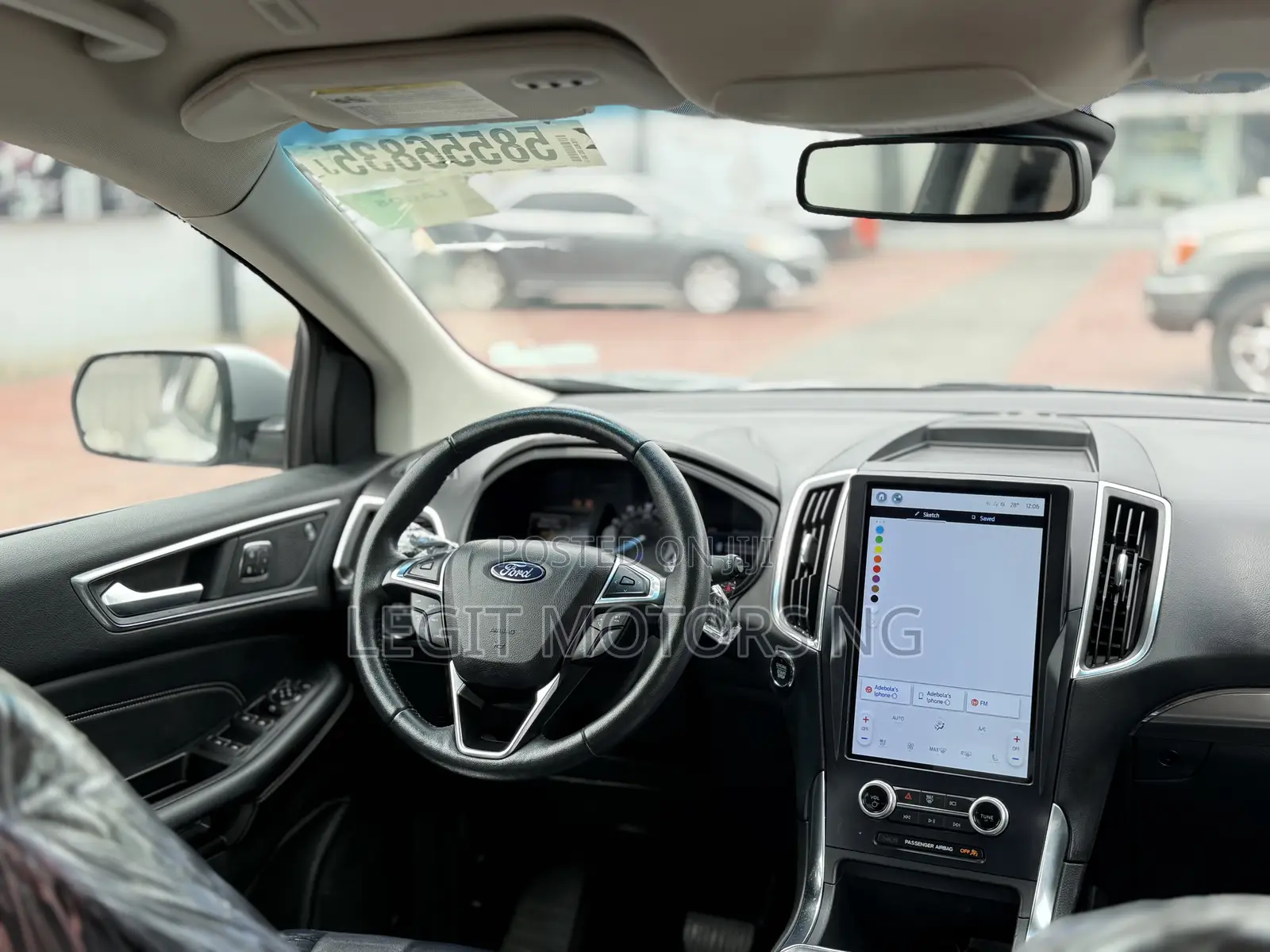 Ford Edge Titanium 2022 Silver