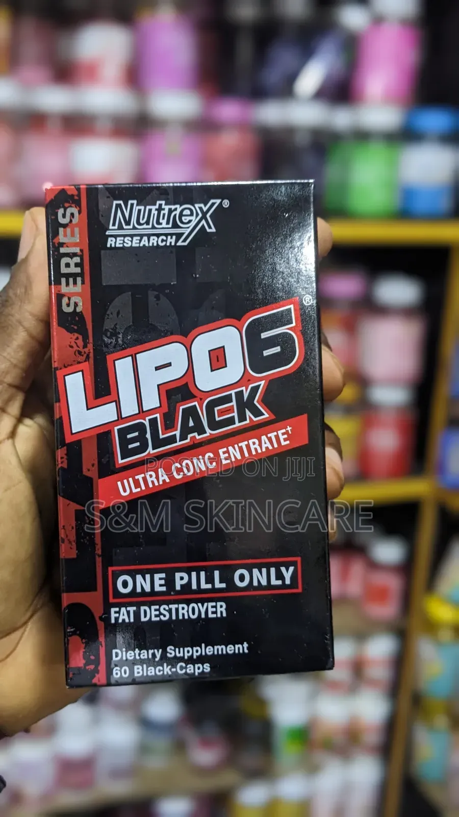 Lipo 6 Black Ultra Concentrate Dietary Supplement – 60 Capsules