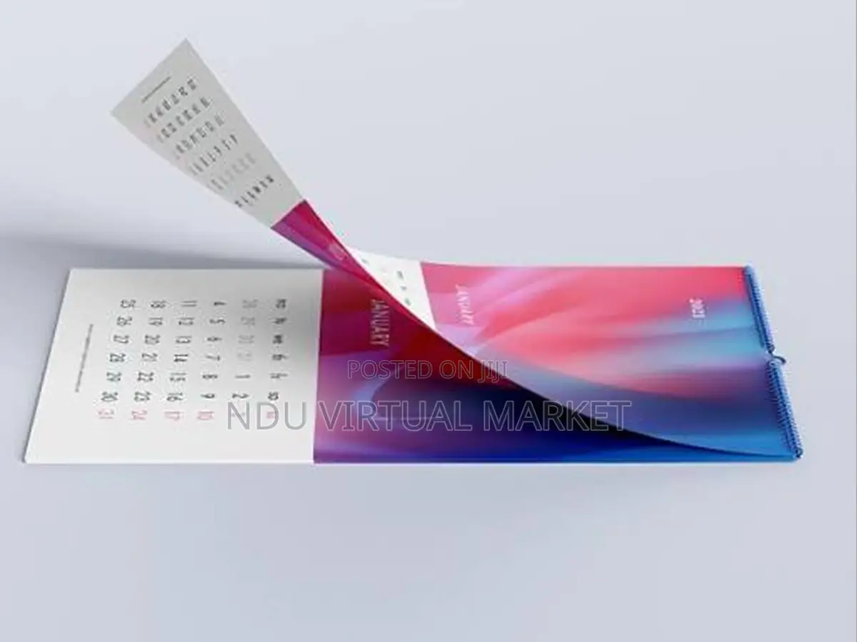 Corporate Wall Calendars 2027 – A3, 13 Sheets, 10 Units – Abuja
