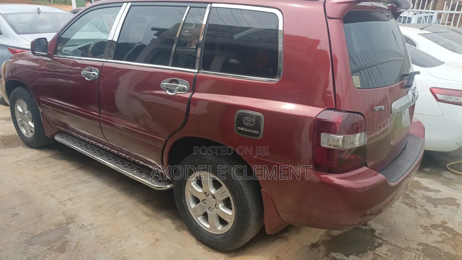 Toyota Highlander Base AWD 2004 Red
