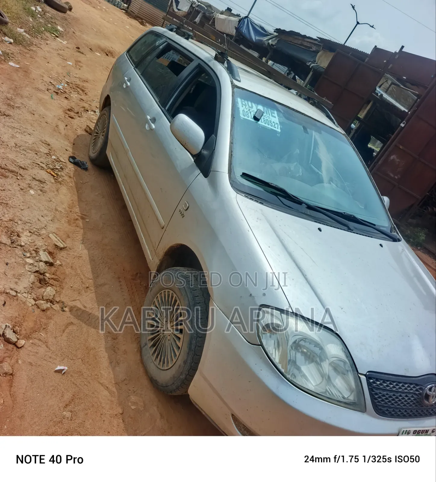 Toyota Corolla 2004 Silver