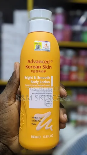 Advanced Korean Skin Bright & Smooth Body Lotion – 500ml