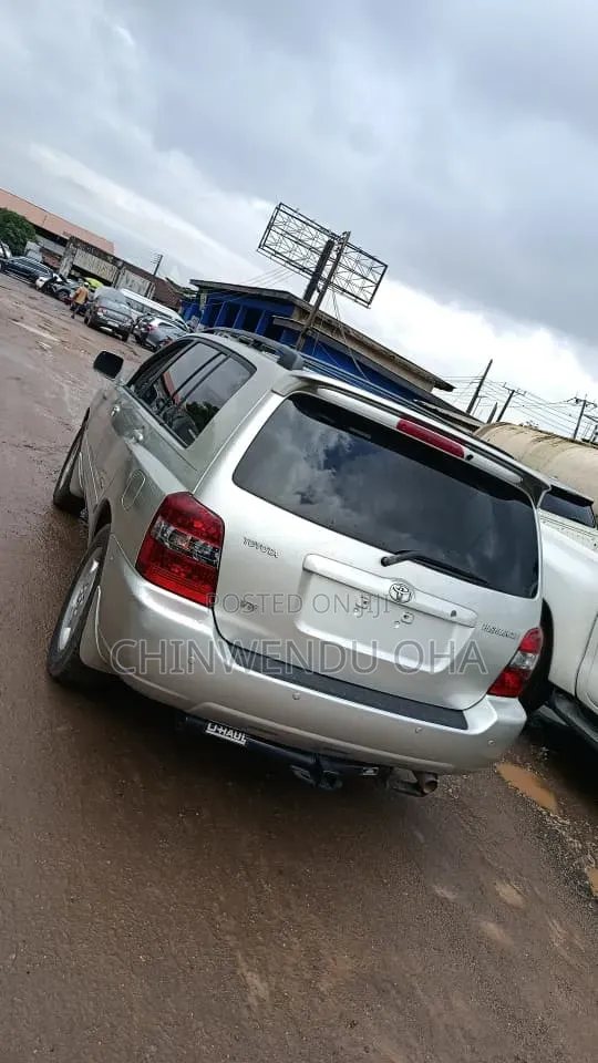Toyota Highlander 2007 Silver