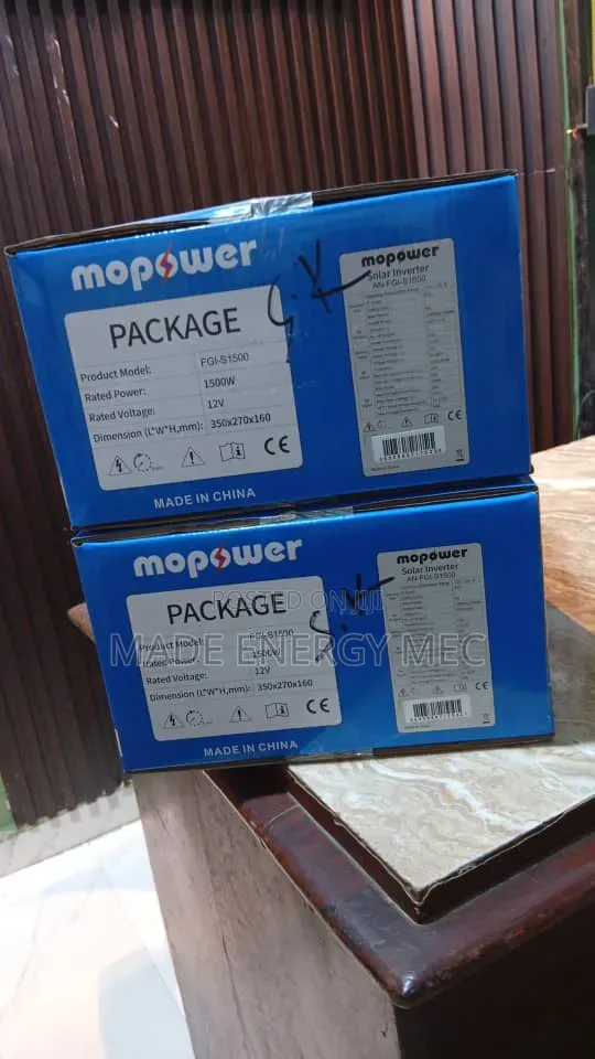 Mopower 1.5KVA 12V Solar Inverter With Built-in MPPT – AN-FGI-S1500