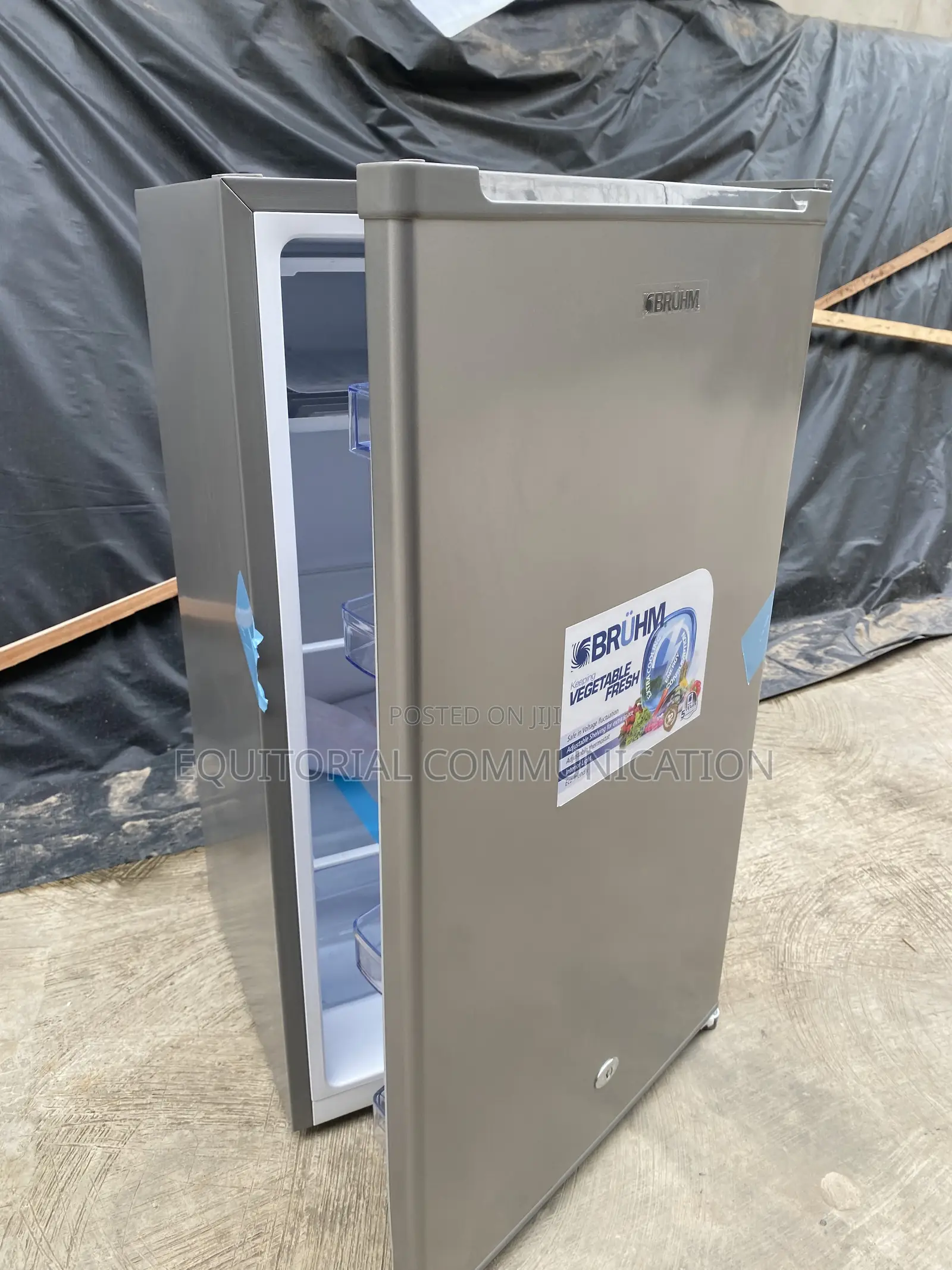BRUHM 93L Single Door Fridge for Hostels and Student Rooms
