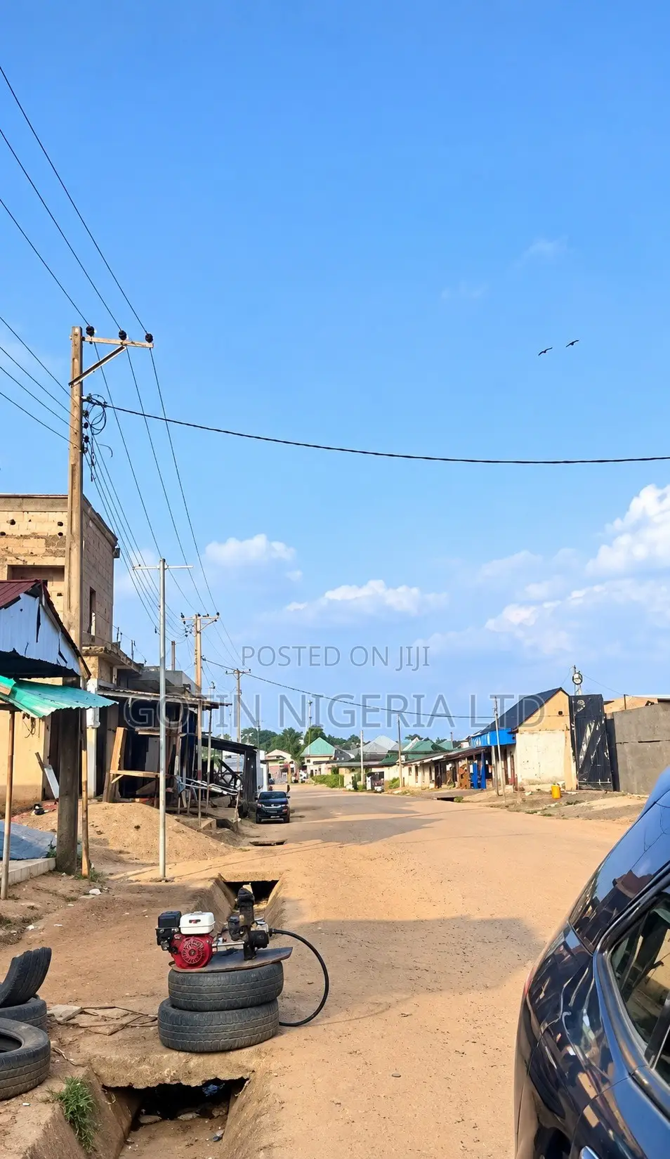 80×100ft Commercial Land for Sale Along PZ Road, Off Sapele Road